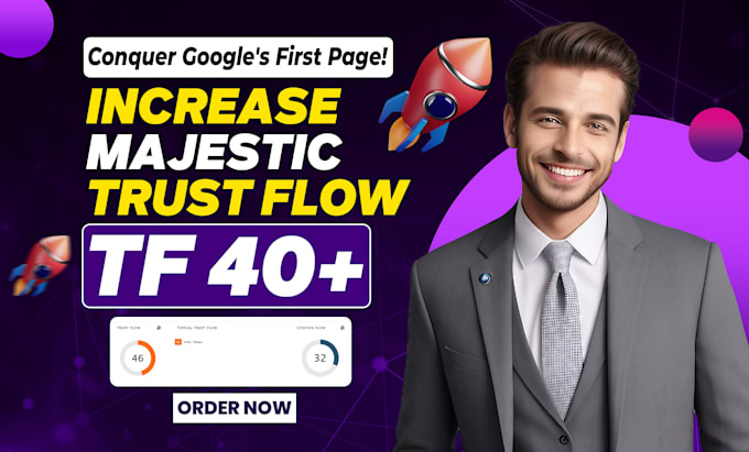 increase your tf 40 plus with high quality SEO backlinks