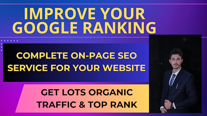 do on page SEO optimization and core web vitals optimization