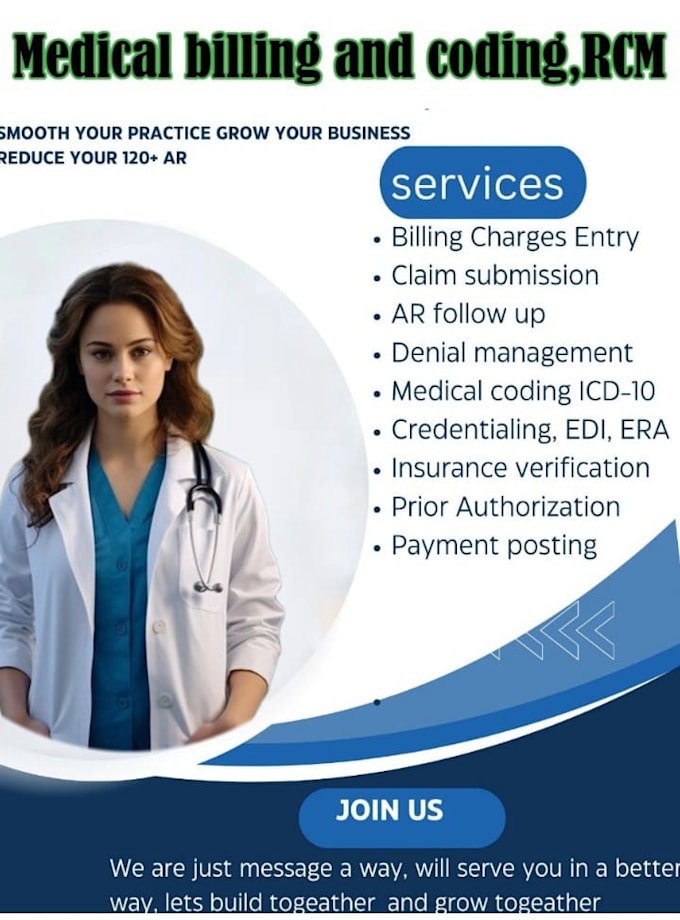 do medical billing charge entry ar follow up payment posting