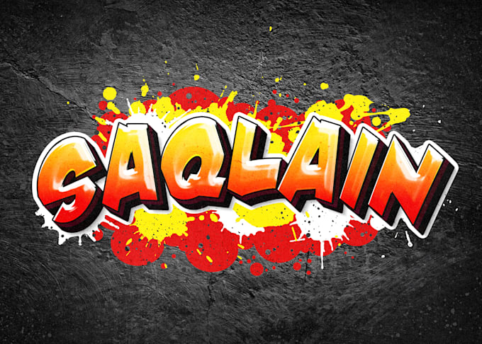 do awesome graffiti art design for your logo or name