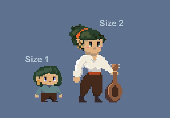 draw your pixel dnd character by sweetrelish fiverr