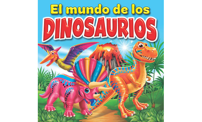 design a dinosaurs learning children book