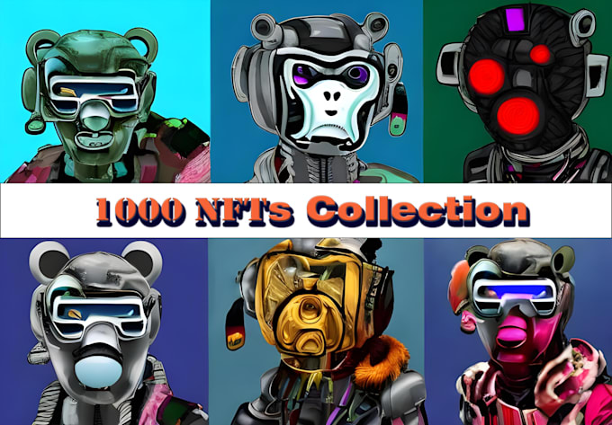create awesome nft art, collection, nft design, nft cartoon