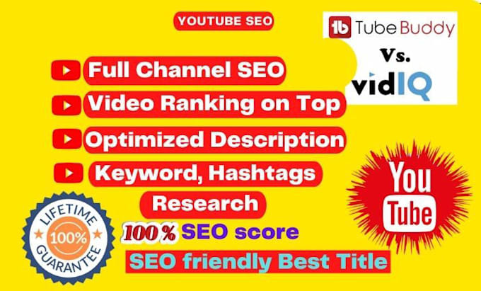 youtube video SEO and promotion services