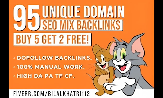 100 mix backlinks white hat SEO link bulding
