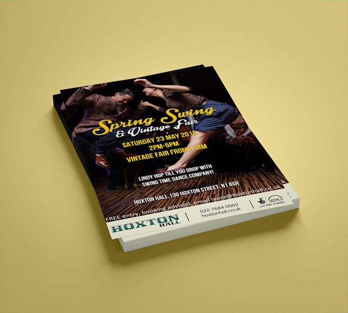 design eye catching flyer for events