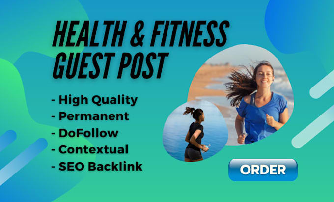 do health and fitness guest post contextual backlinks