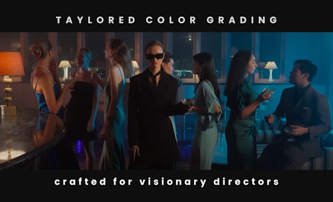 elevate your visuals with bold, artistic color grading as a seasoned colorist