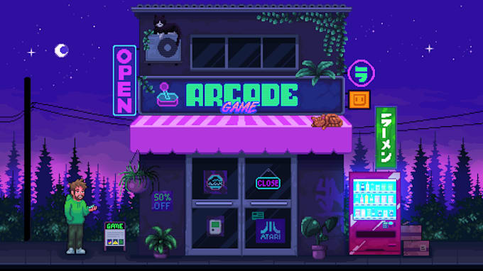 make any pixel art animations for you