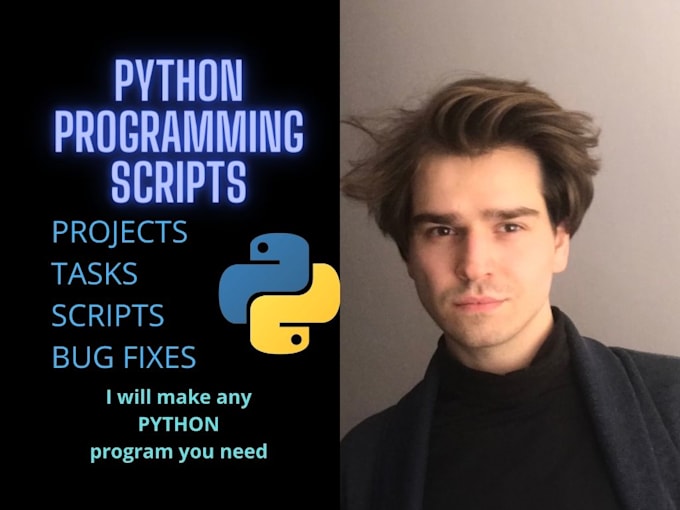 Complete your project or task in python by Waintxd | Fiverr
