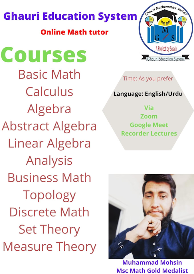Math Courses Types Be you, an online math tutor, for all grades and all types of math ...