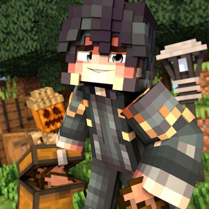 Make a realistic render minecraft profile photo by Farszo1d_ | Fiverr