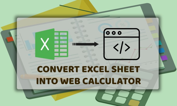 Convert excel to web calculator or create a custom web calculator by ...