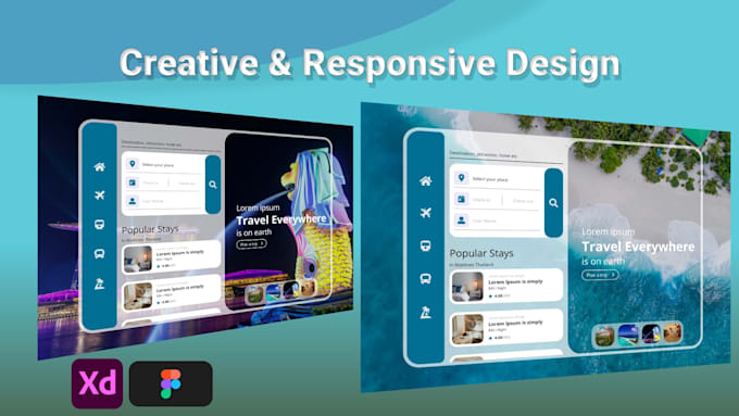 Design responsive ui ux apps and website mockups by Leo_miracle | Fiverr
