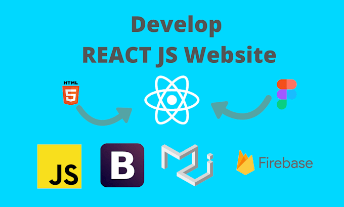 develop react js website