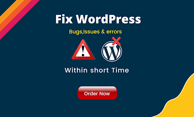 fix wordpress bugs, critical errors, customization or woocommerce issues