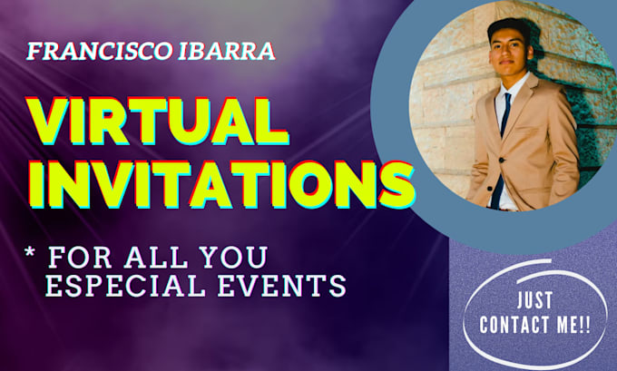 do virtual invitation for all your events