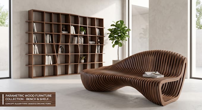 create a parametric design furniture for your project