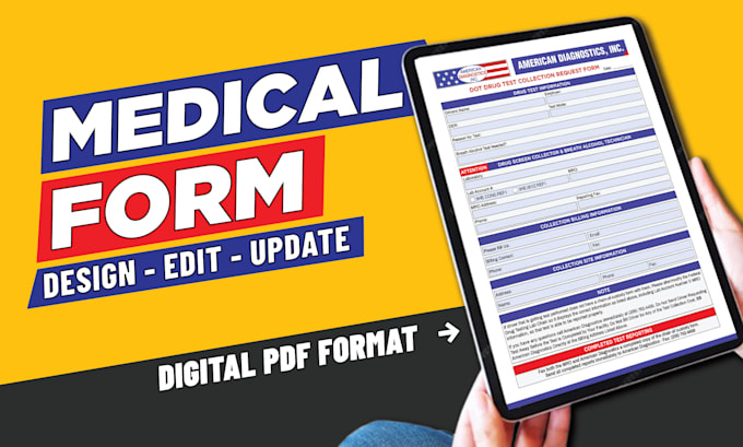 do invoice, order form, medical form in HTML web format with PDF automation