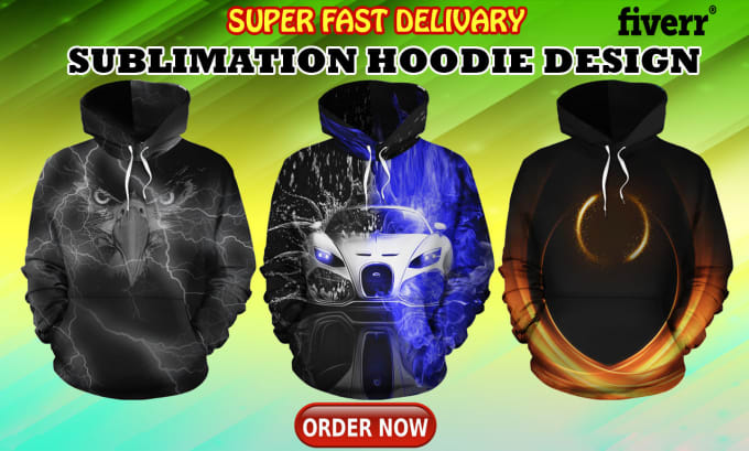 Custom Sublimation Hoodies & Sublimation Sweatshirts