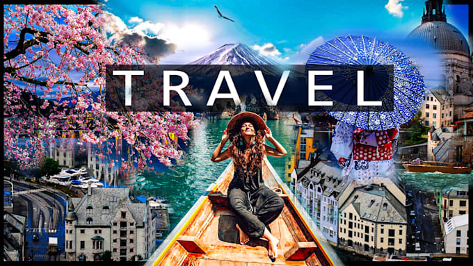 do cinematic travel, vlog, gopro, and drone video editing