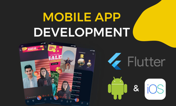 Develop android and ios app using flutter by Stackxsolutions | Fiverr