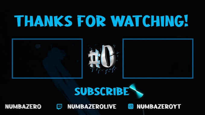 make your youtube outro ending animation