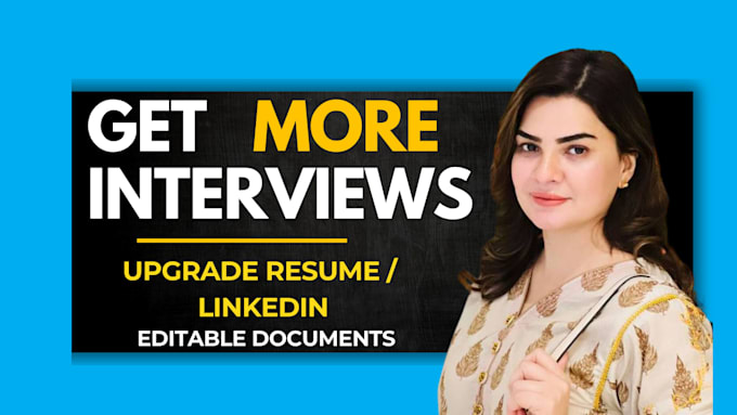 upgrade your resume and linkedin profile