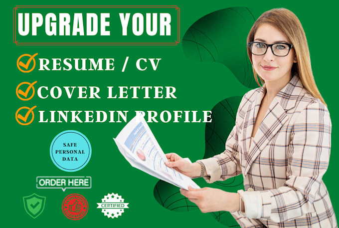 upgrade your resume and linkedin profile