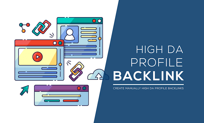 create high da do follow the profile backlinks manually