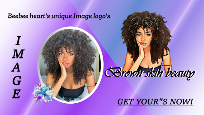 Turn your picture into a cartoon logo by Beebeeheart | Fiverr