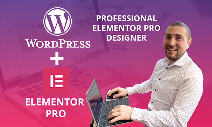 design wordpress website by elementor pro page builder