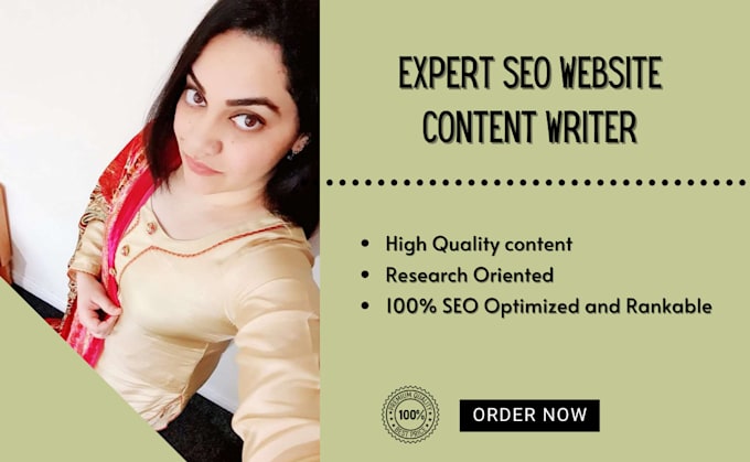 be your SEO website content writer, website copywriter