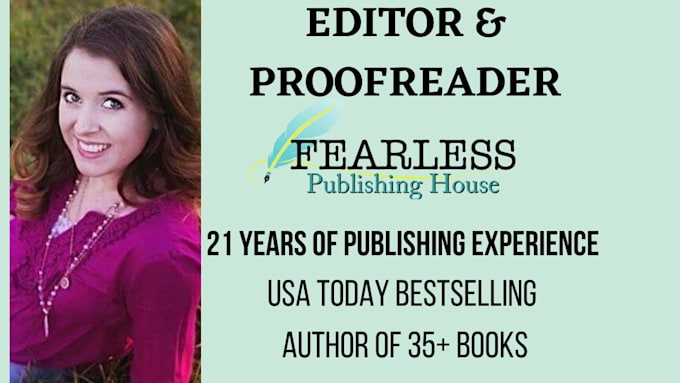 expertly proofread or edit your book