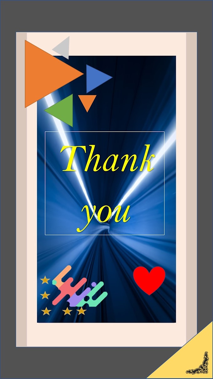 Design a colourful recognition accolade that you can send to special