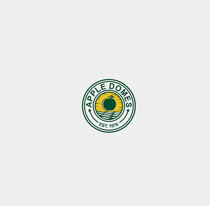 create an iconic logo for a dome greenhouse company