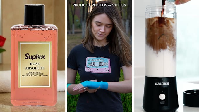 shoot professional product video amazon, shopify media china