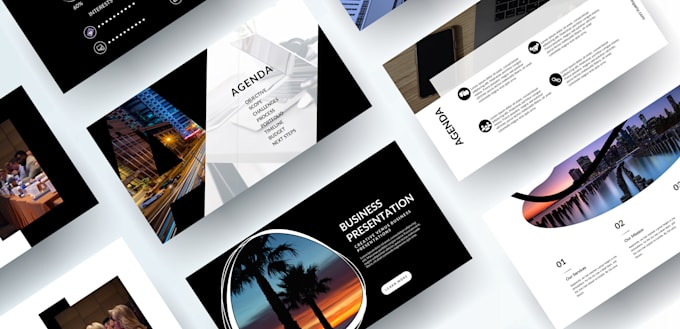 design modern professional powerpoint and google slides