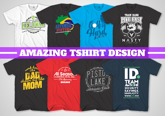 do amazing tshirt design for you