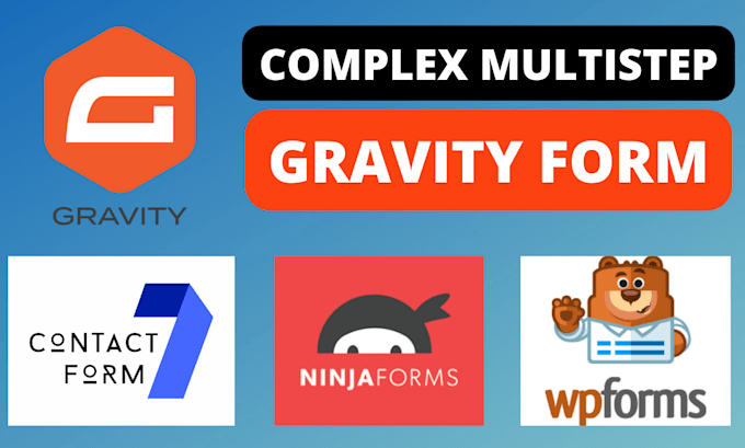 create any custom wordpress form by gravity form