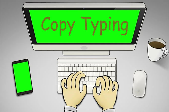 Computer Writing Copy Copytyping of your scanned handwritten or pdf files by Amina1573 | Fiverr