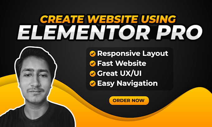create a website using elementor pro