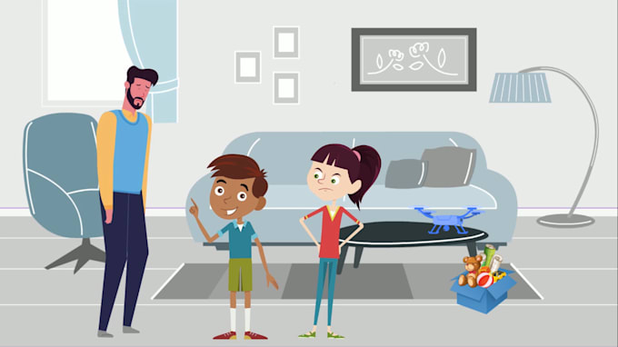 Create Custom Animated Explainer Videos By Krishkalwaniya Fiverr