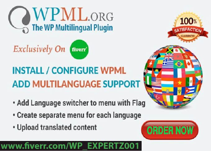 translate your complete wordpress website using wpml plugin