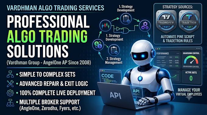 build, deploy, and manage your algo strategy for trading in indian stock market