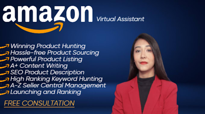 Be your amazon virtual assistant by Asaishch | Fiverr