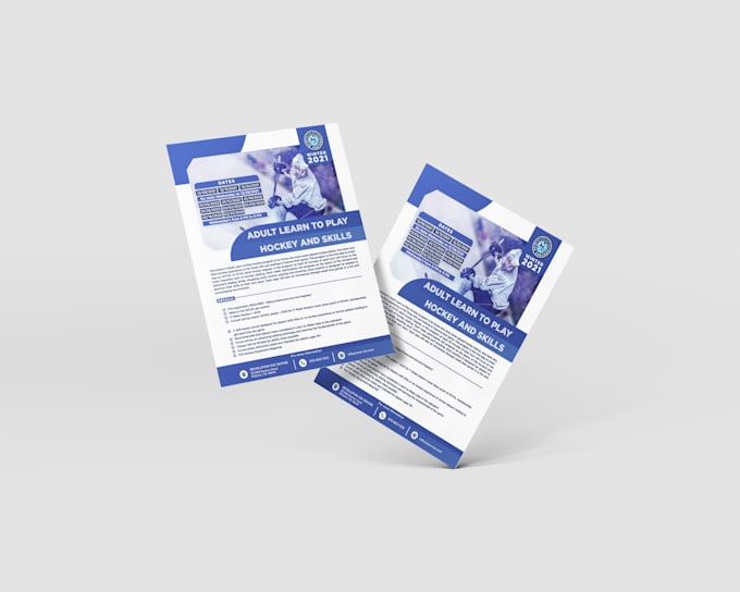 design an creative double sided flyer, poster, leaflet in 24 hours