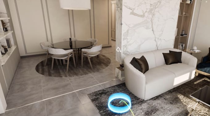 create VR immersive experience for apartment