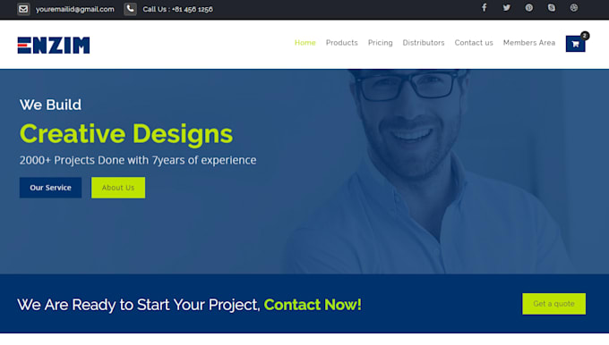 design and develop your dream website