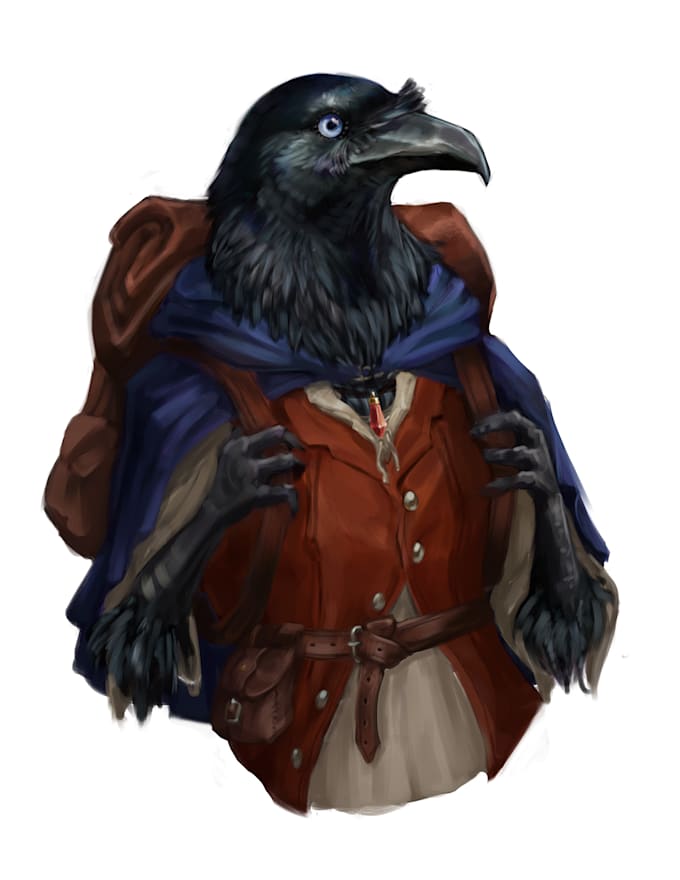 illustrate your dungeons and dragons character or npc